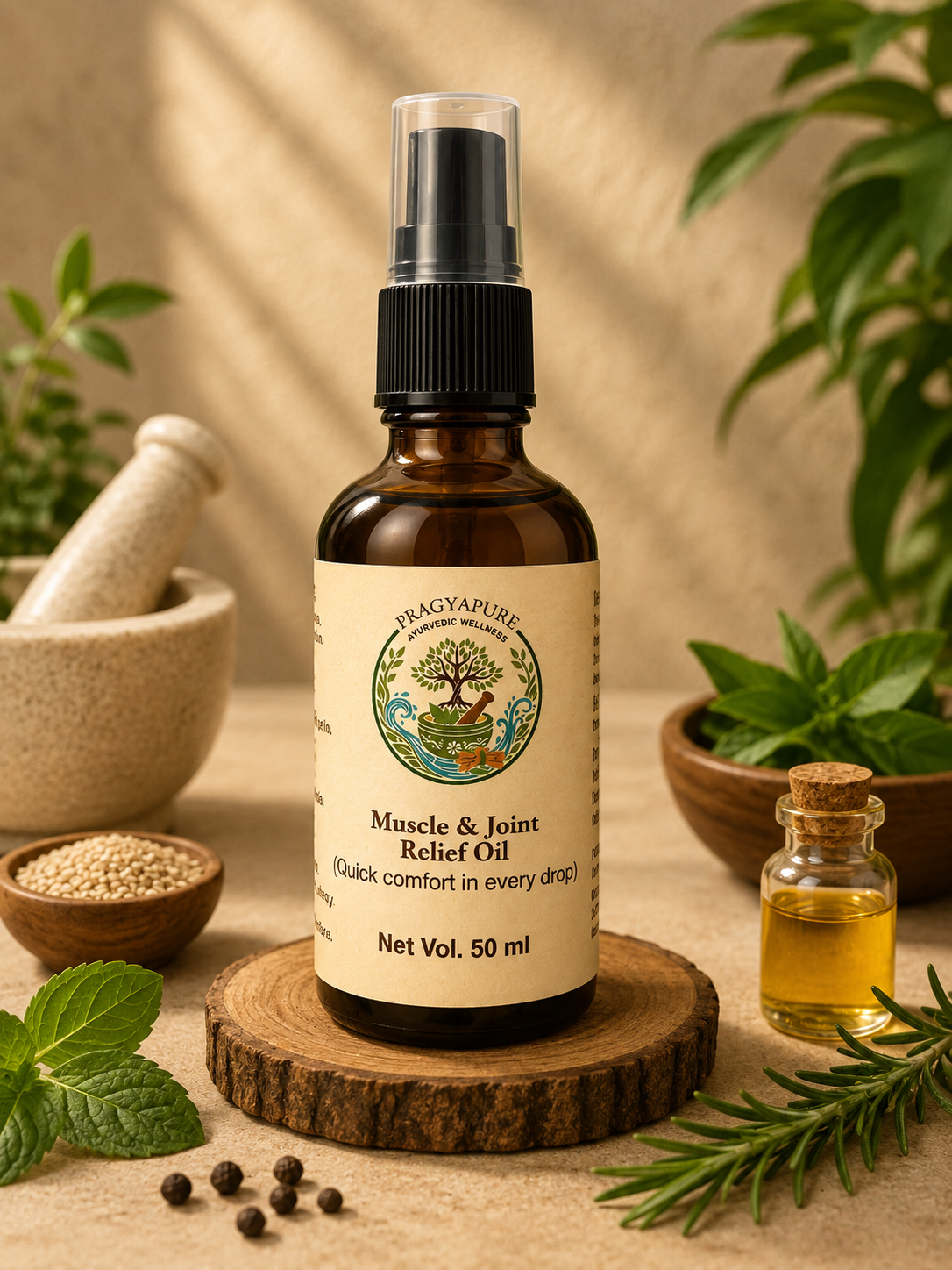 Pragya Pure Muscles & Joint Pain Relief Oil